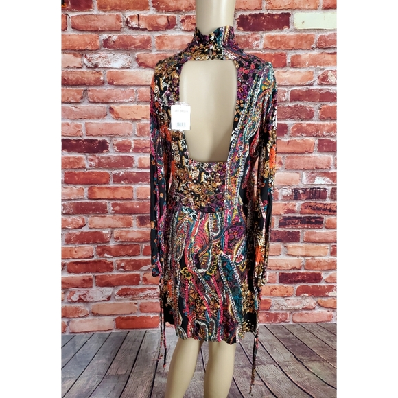 Free People All Dolled Up Mini Dress Sm & Med NWT - Picture 2 of 4